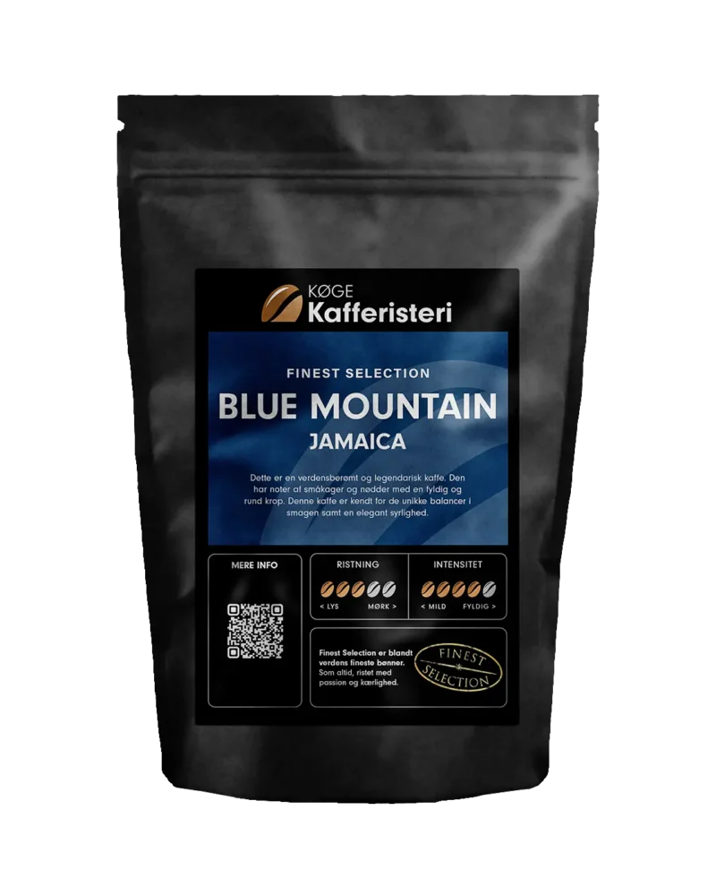 Jamaica Blue Mountain kaffe fra Køge Kafferisteri.
