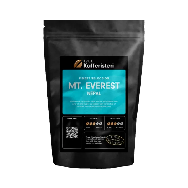 Kaffepose med Mt. Everest kaffe fra Nepal