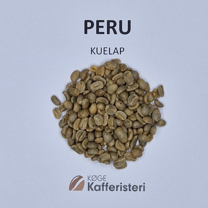 Peru Kuelap Especial grade 1 (økologiske grønne bønner)