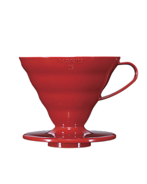 Hario 250032 V60 Dripper Red Ceramic 02
