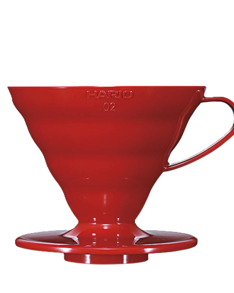 Hario 250032 V60 Dripper Red Ceramic 02 Large