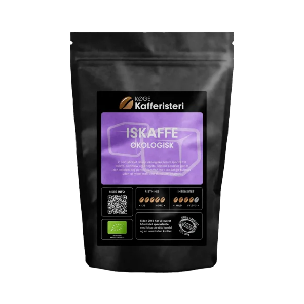 Økologisk iskaffe fra Køge Kafferisteri.